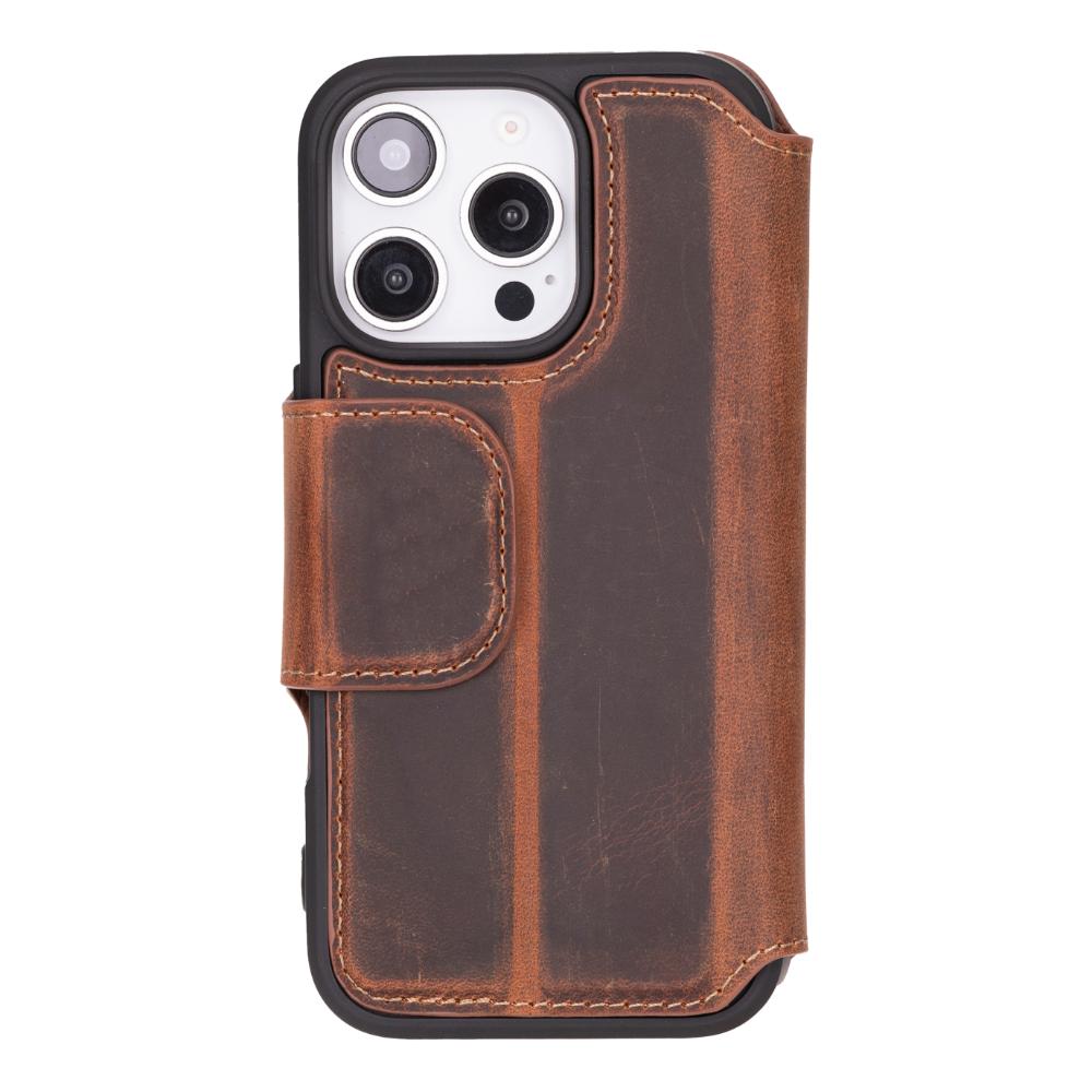 Matrix iPhone 16 Pro Leather Folio Case
