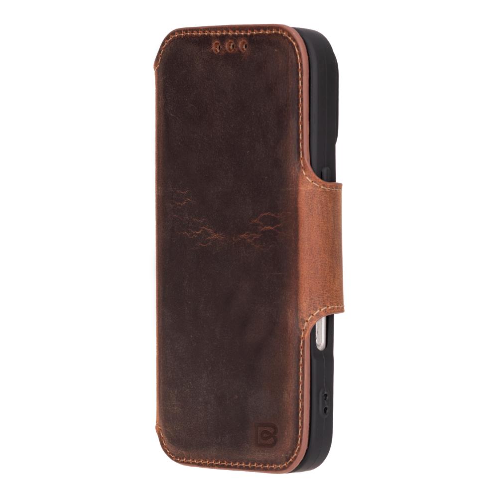 Matrix iPhone 16 Pro Leather Folio Case