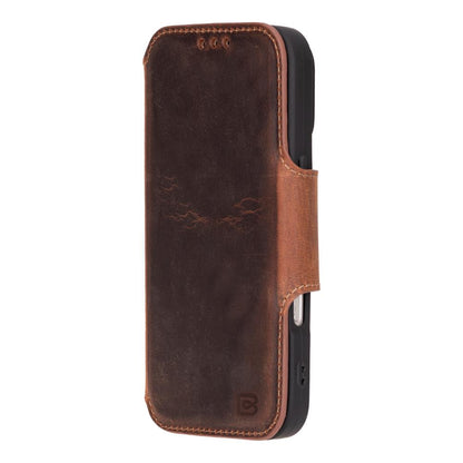 Matrix iPhone 16 Pro Leather Folio Case