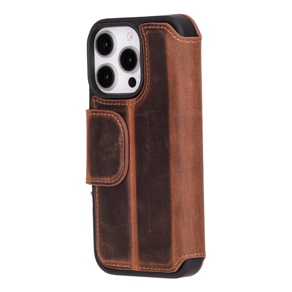 Matrix iPhone 16 Pro Leather Folio Case