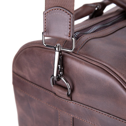 Leather Travel & Sport Duffel Bag