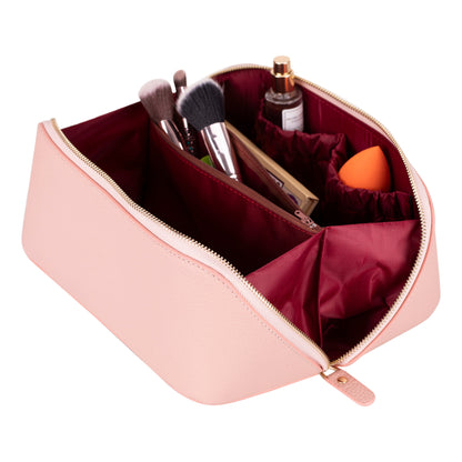 Elena Leather Make-Up Bag