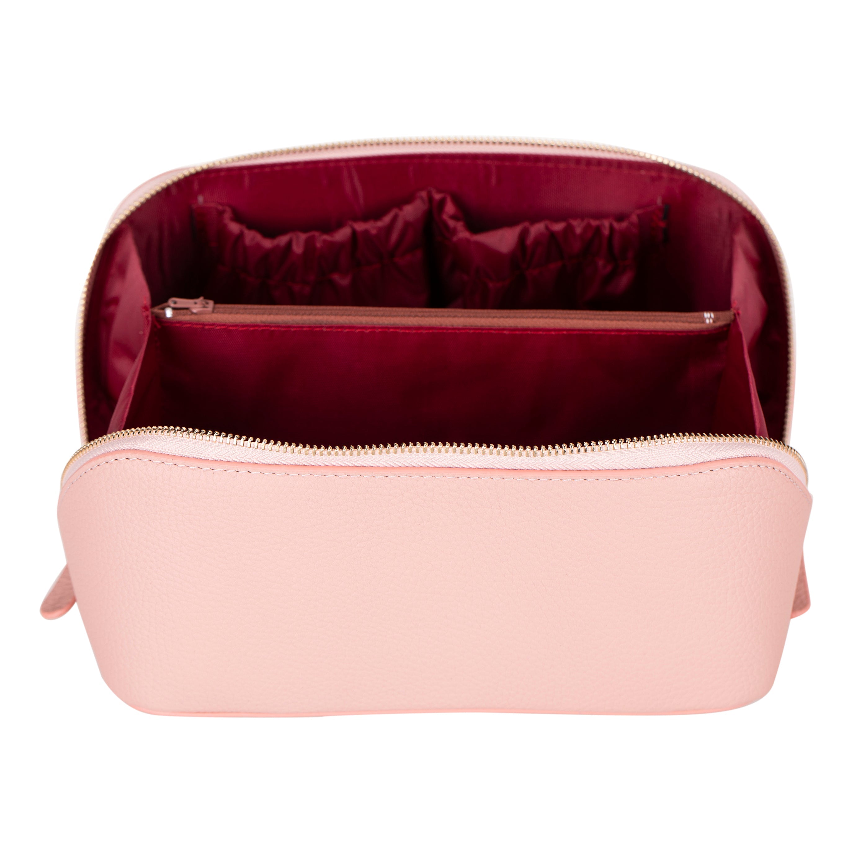 Elena Leather Make-Up Bag