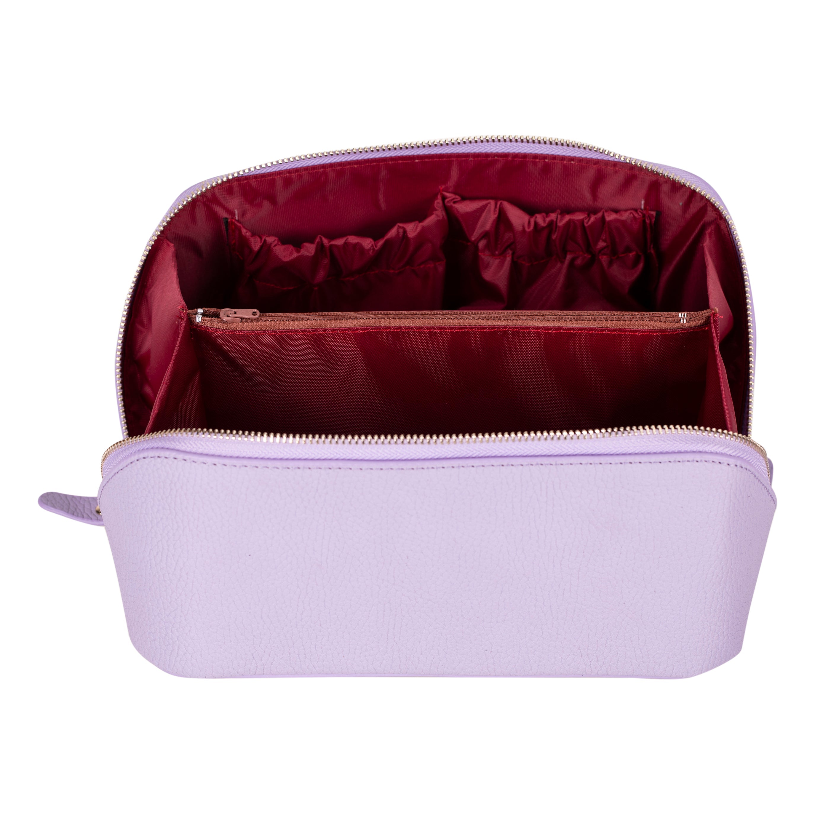 Elena Leather Make-Up Bag