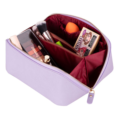 Elena Leather Make-Up Bag