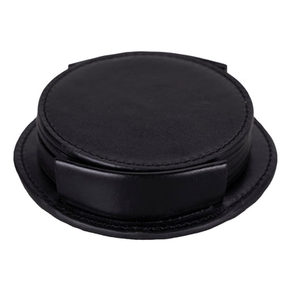 Divine Leather Cup Coaster Set