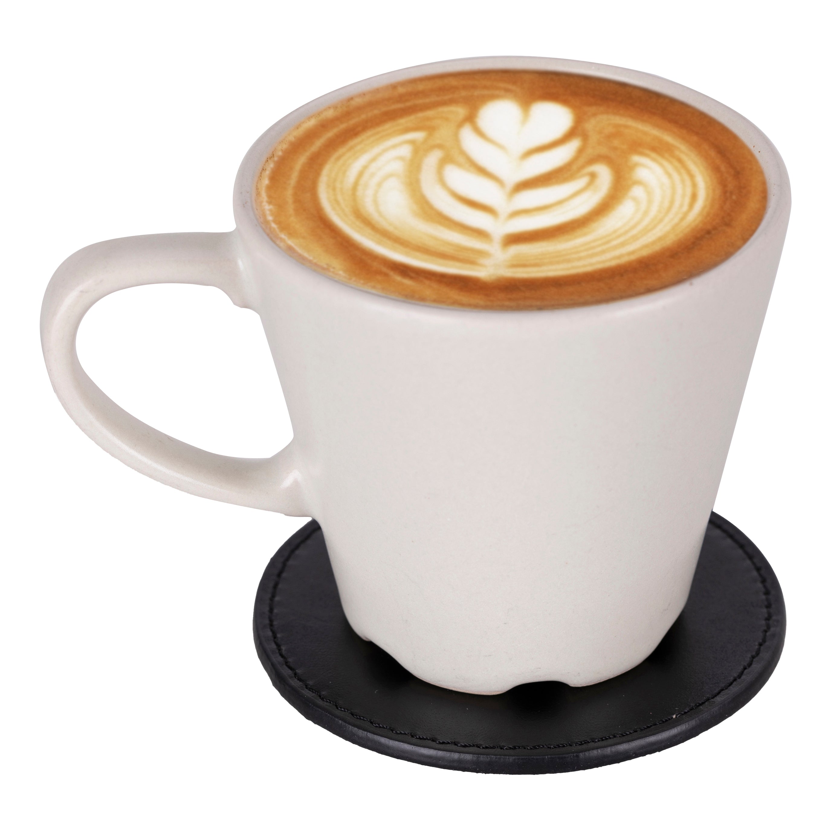 Lavo Leather Cup Coaster Set