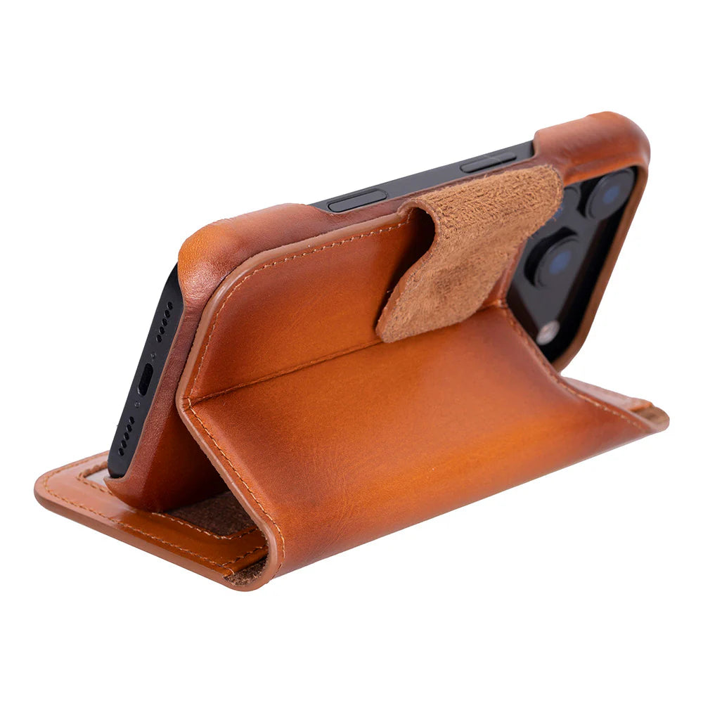 Elite Magic iPhone 17 Pro Max Leather Detachable Wallet Case