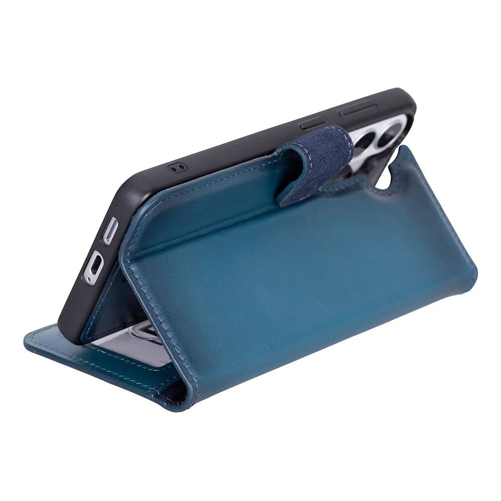 Magic Samsung Galaxy S26 Plus Detachable Leather Wallet Case