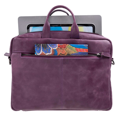 Apollo Genuine Leather Laptop Bag