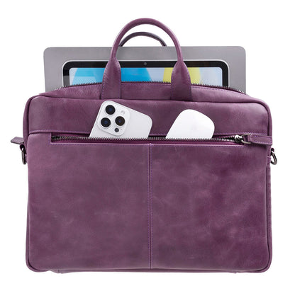 Apollo Genuine Leather Laptop Bag