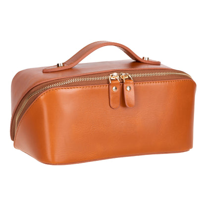 Elena Leather Make-Up Bag
