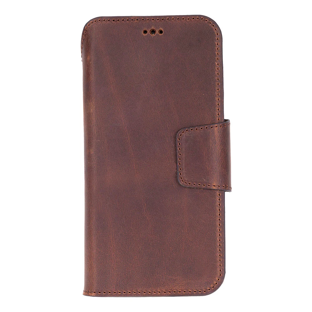 Elite Magic iPhone 17 Pro Leather Detachable Wallet Case