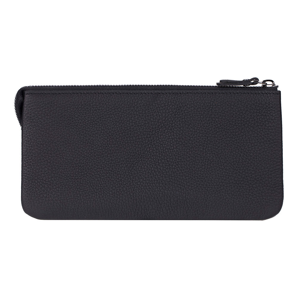 Maesta Leather Clutch Bag