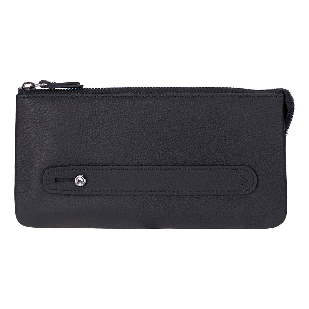 Maesta Leather Clutch Bag