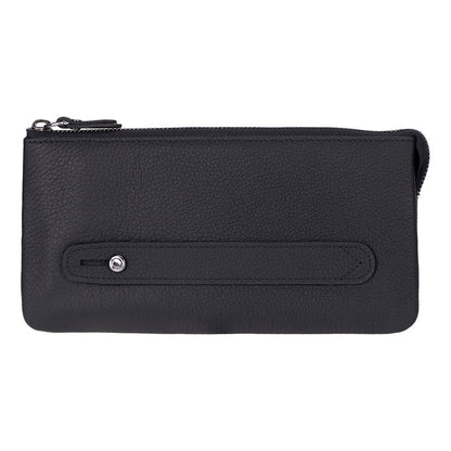 Maesta Leather Clutch Bag