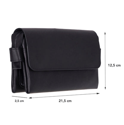 Ponny Leather Clutch Bag