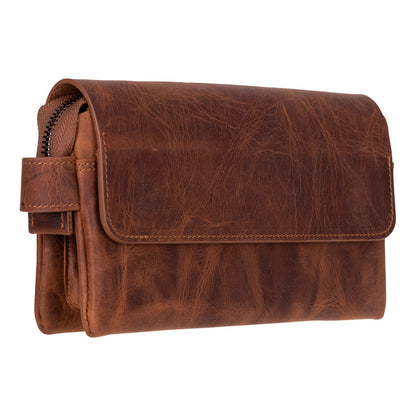 Ponny Leather Clutch Bag