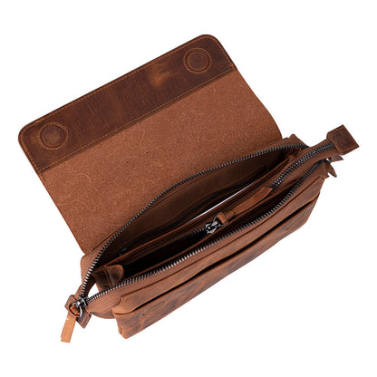Ponny Leather Clutch Bag