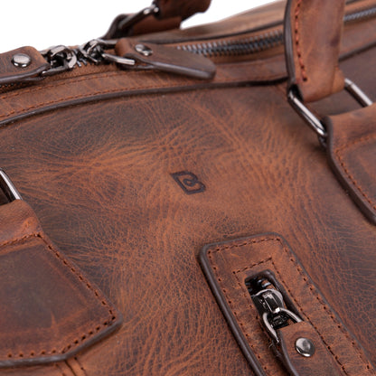 Leather Travel & Sport Duffel Bag