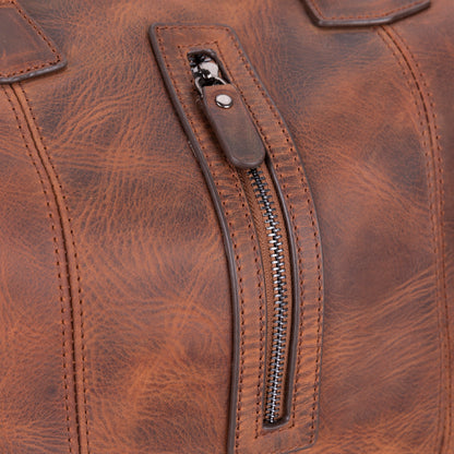 Leather Travel & Sport Duffel Bag