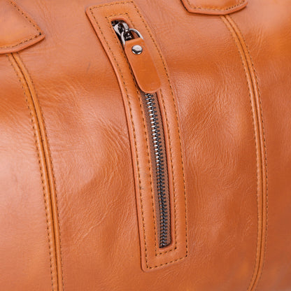 Leather Travel & Sport Duffel Bag