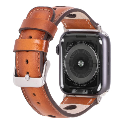 Halo Style Leather Apple Watch Bands