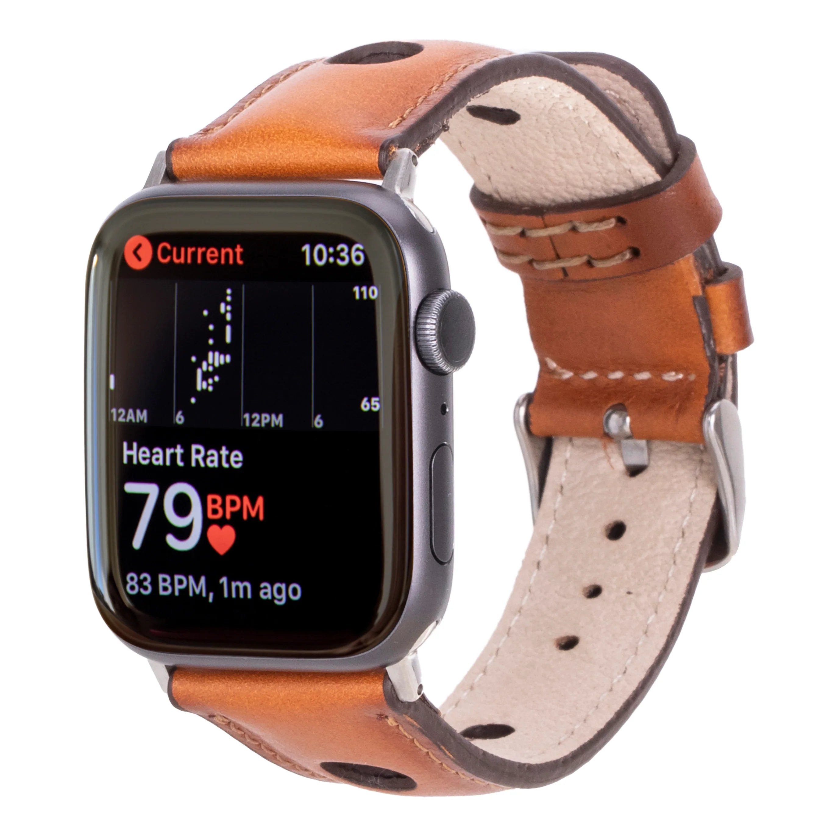 Halo Style Leather Apple Watch Bands