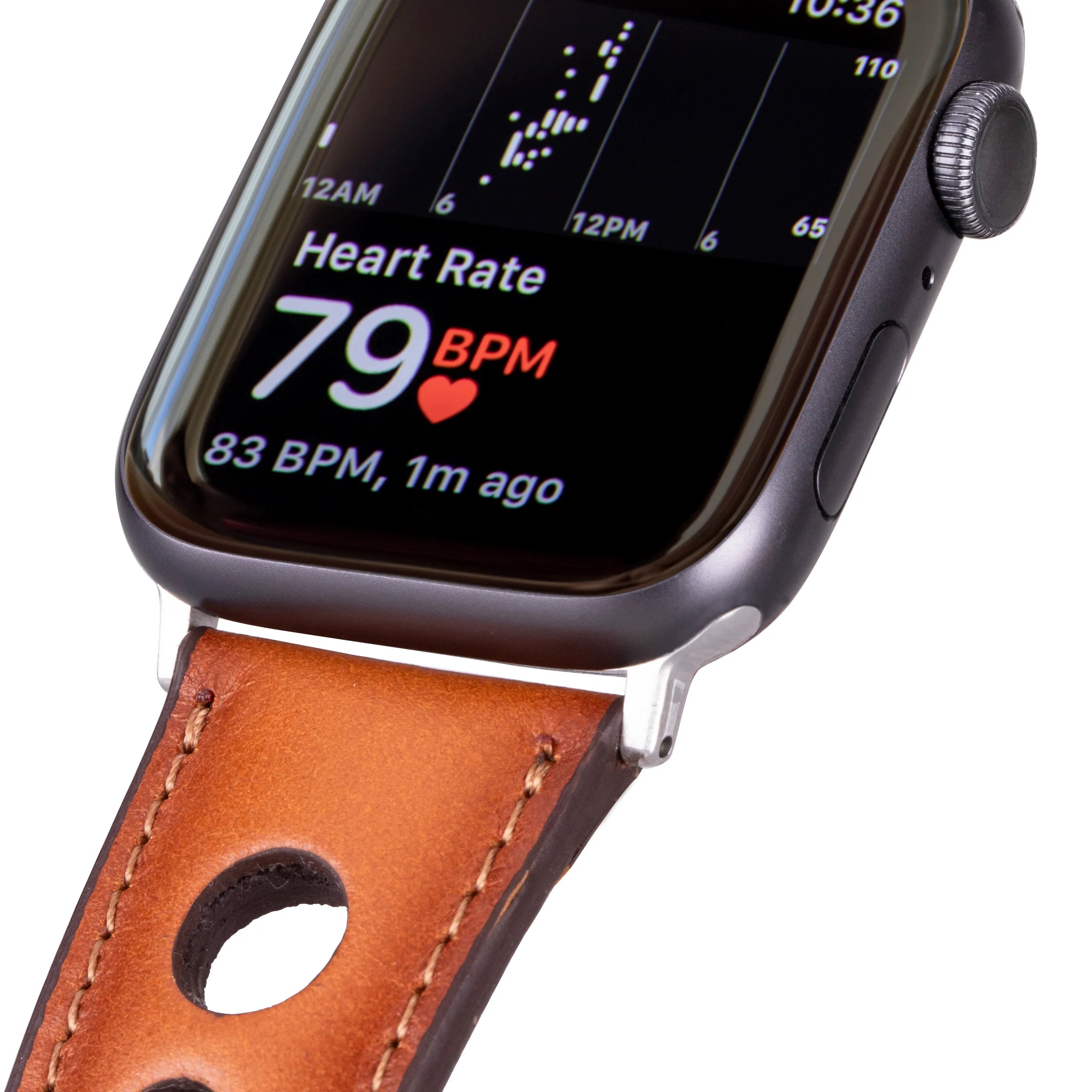 Halo Style Leather Apple Watch Bands