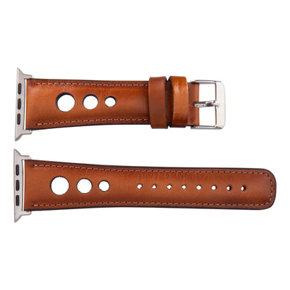 Halo Style Leather Apple Watch Bands