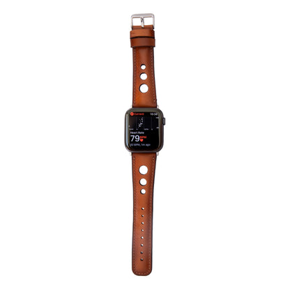 Halo Style Leather Apple Watch Bands