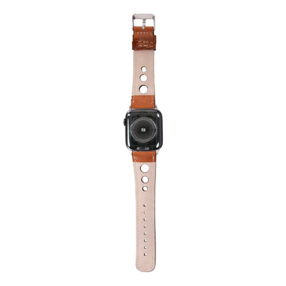 Halo Style Leather Apple Watch Bands