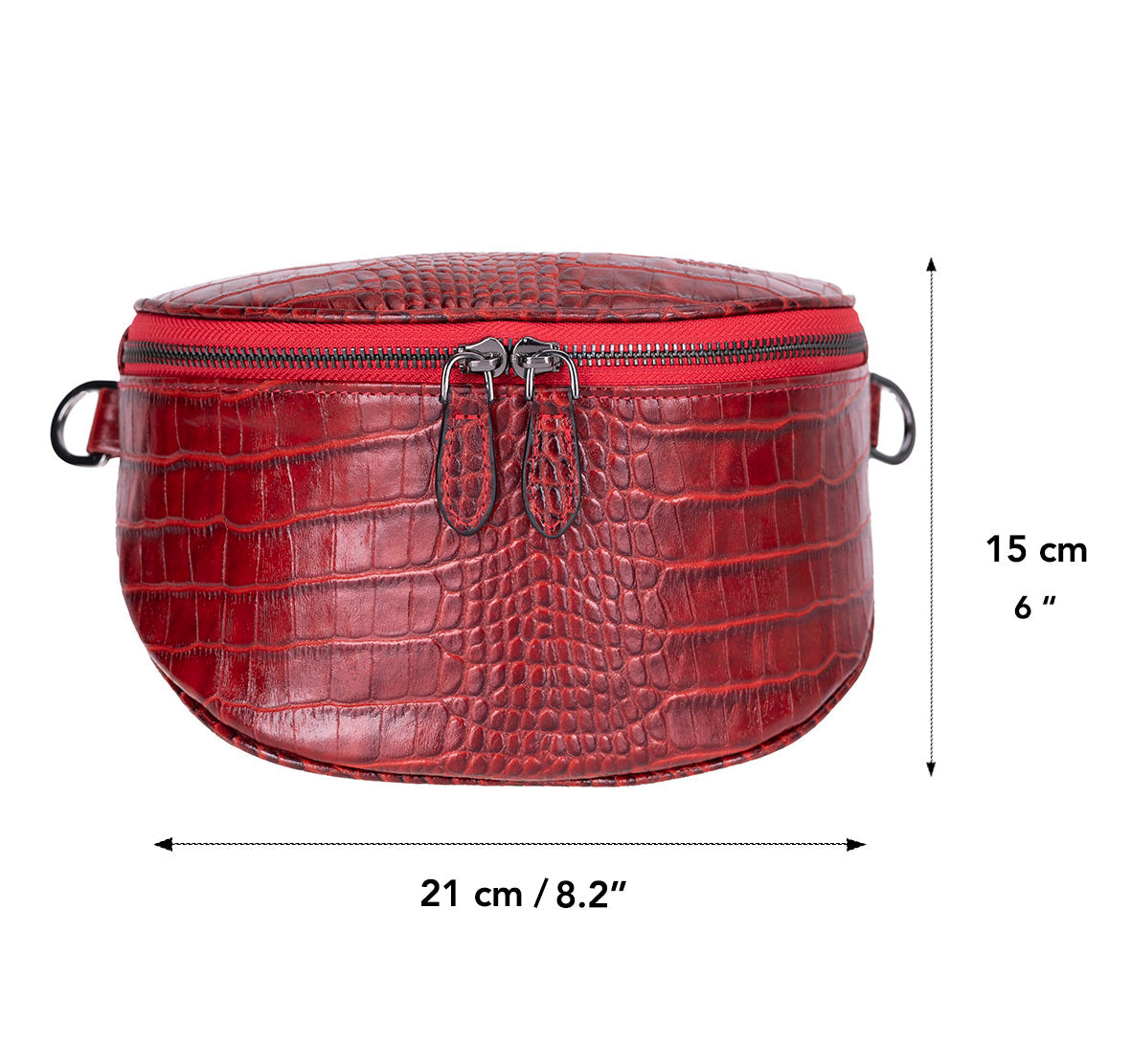 Allora Leather Crossbody Bag