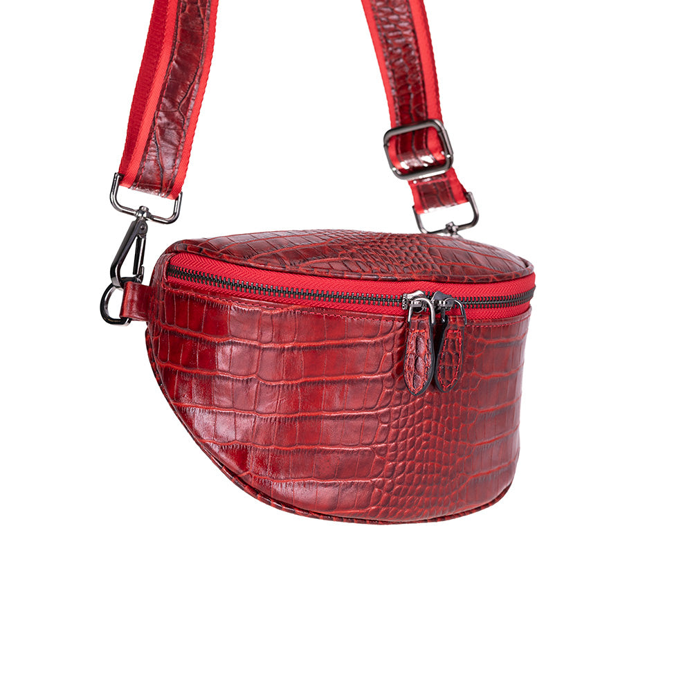 Allora Leather Crossbody Bag
