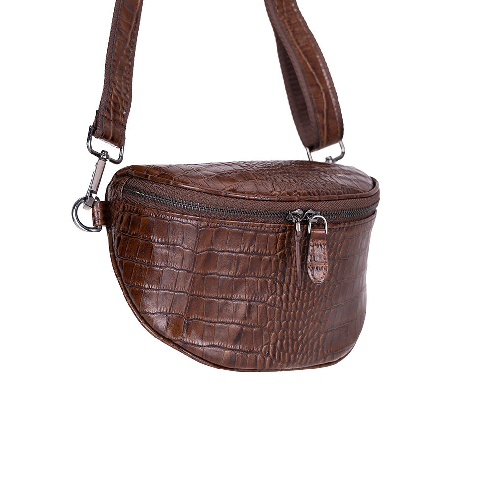Allora Leather Crossbody Bag