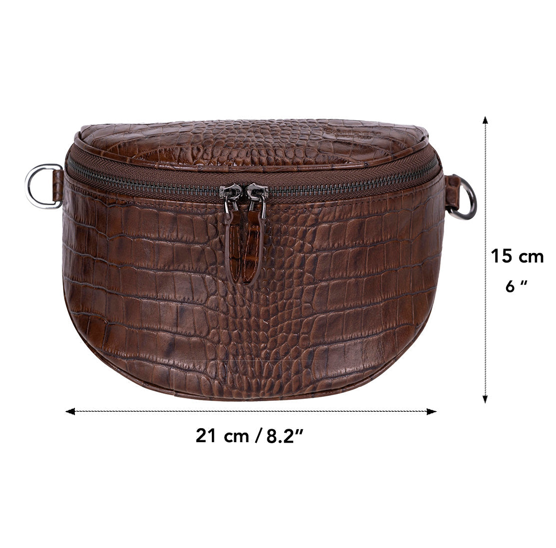 Allora Leather Crossbody Bag
