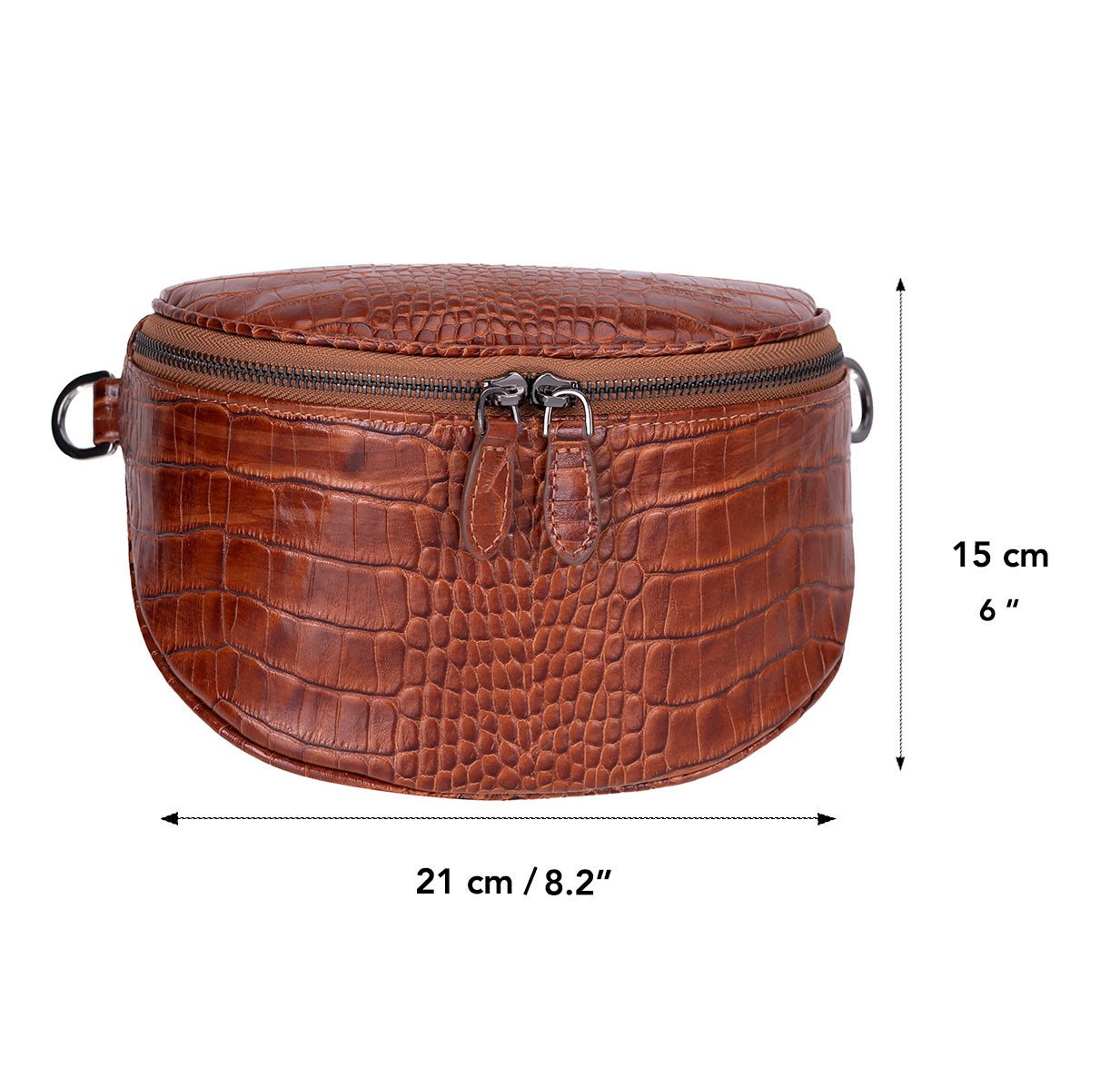 Allora Leather Crossbody Bag