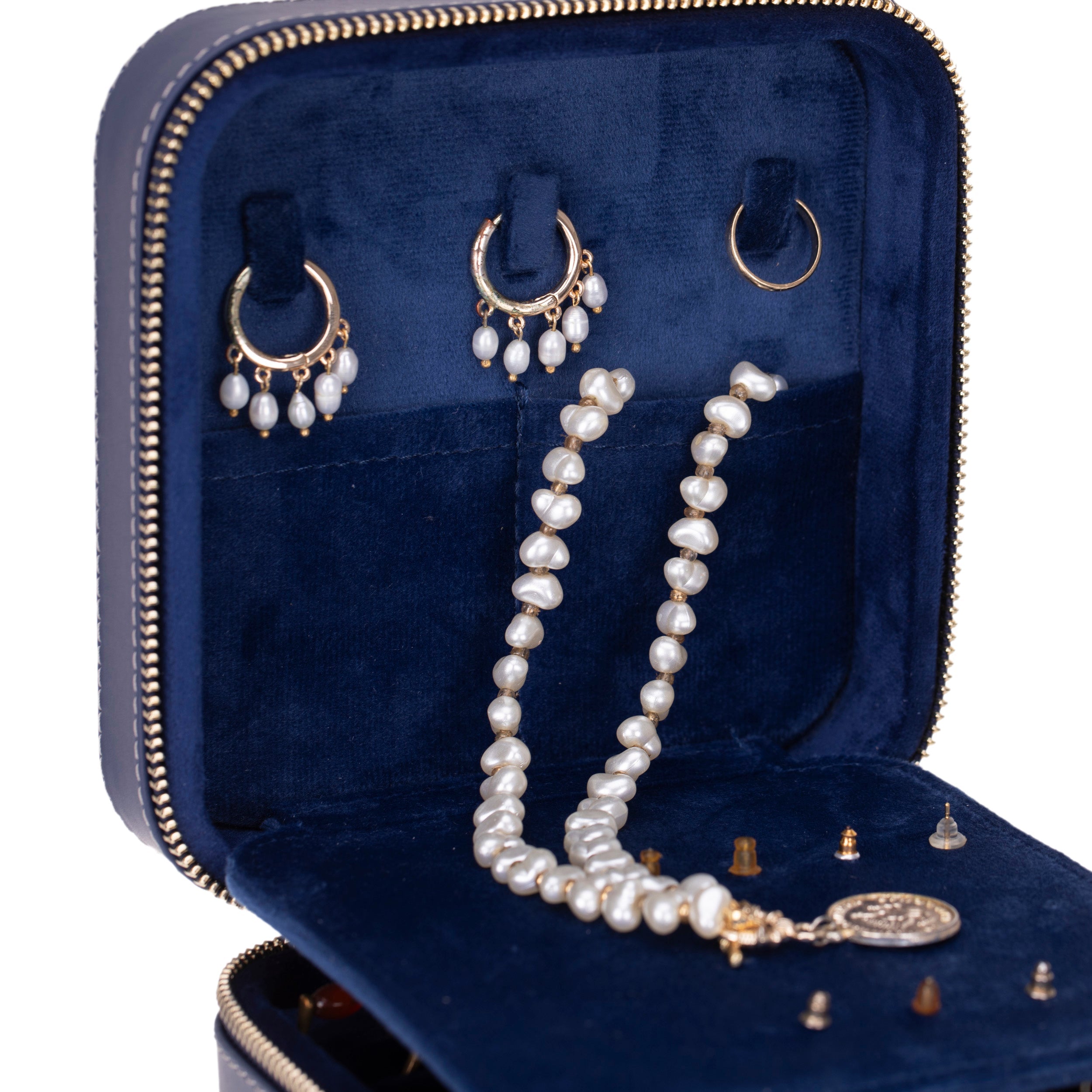 Ally Genuine Leather Jewelry Box