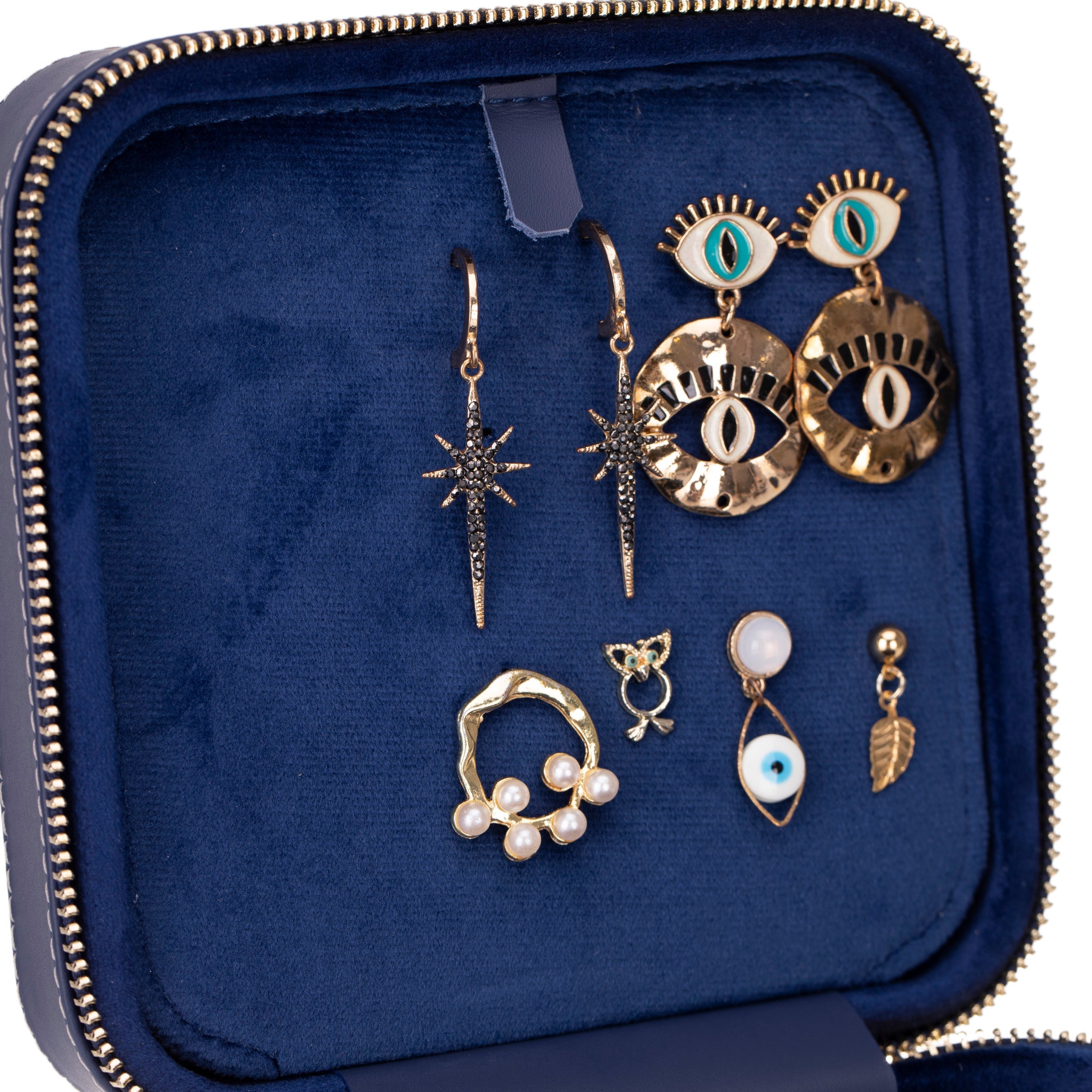 Ally Genuine Leather Jewelry Box
