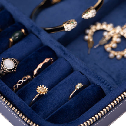 Ally Genuine Leather Jewelry Box