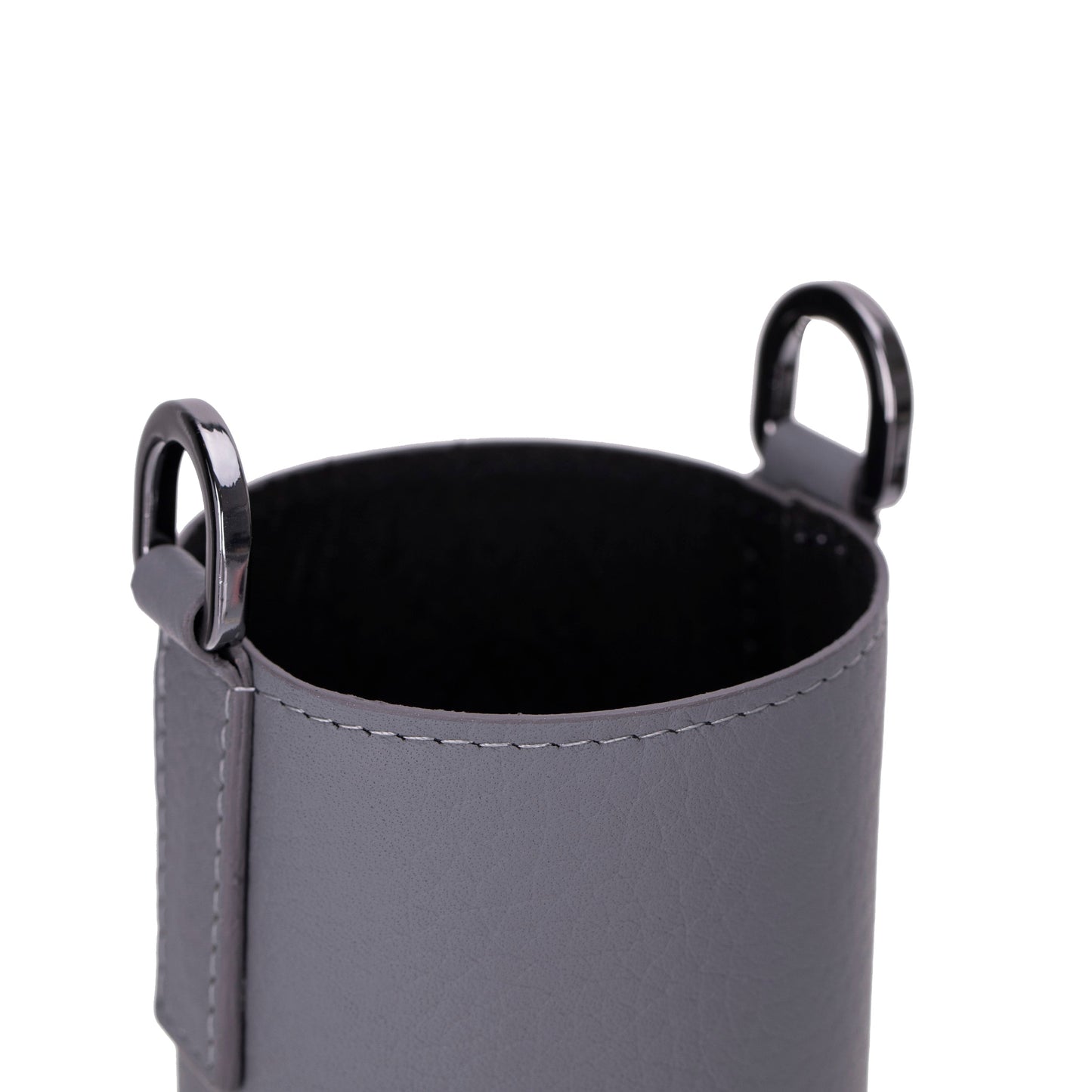 Leather Bottle Sleeve with Strap - The Stitched Cow