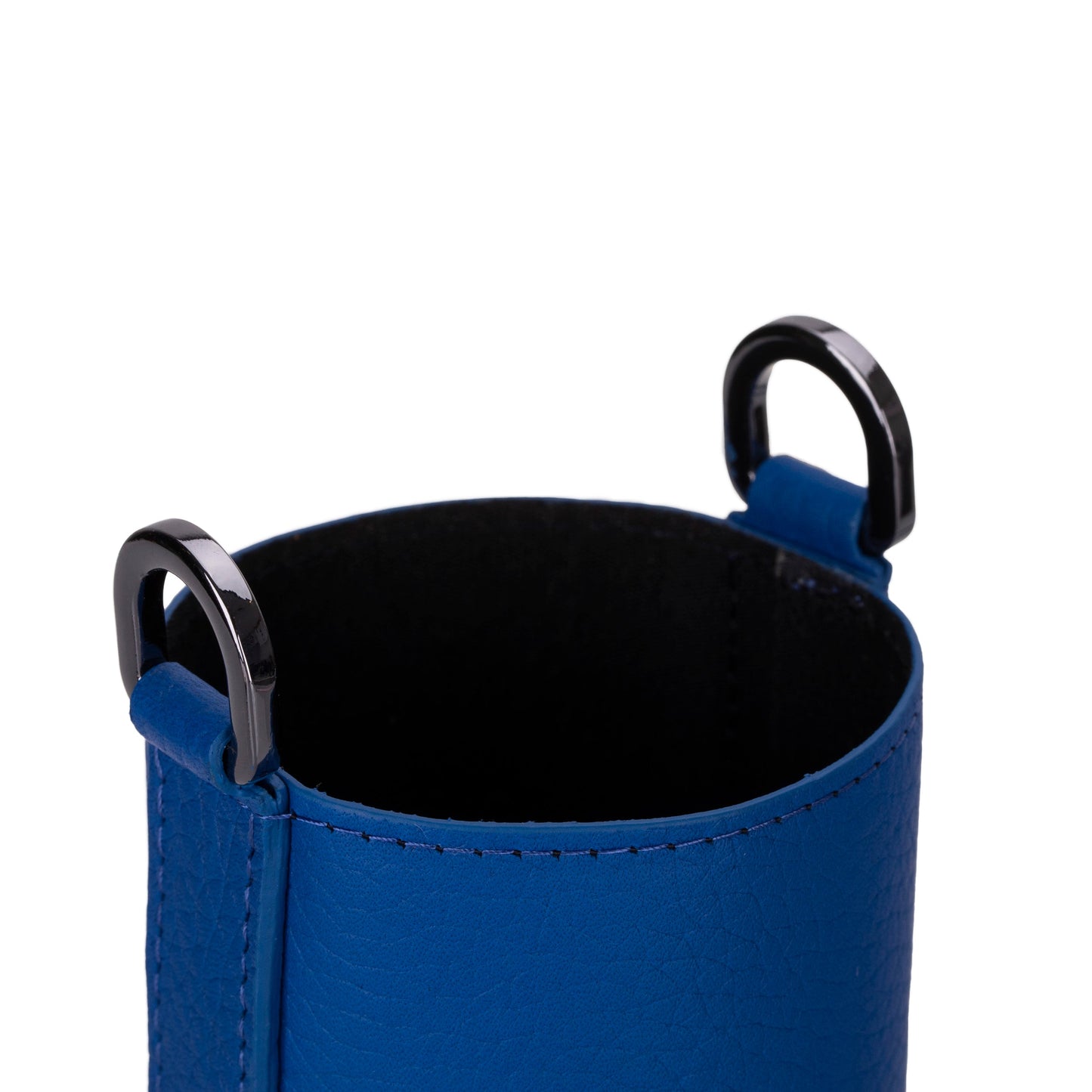 Leather Bottle Sleeve with Strap - The Stitched Cow