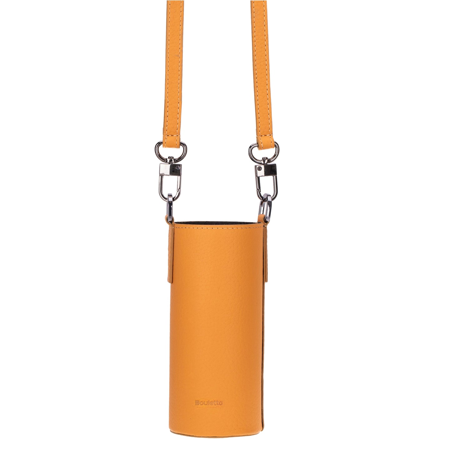 Leather Bottle Sleeve with Strap - The Stitched Cow