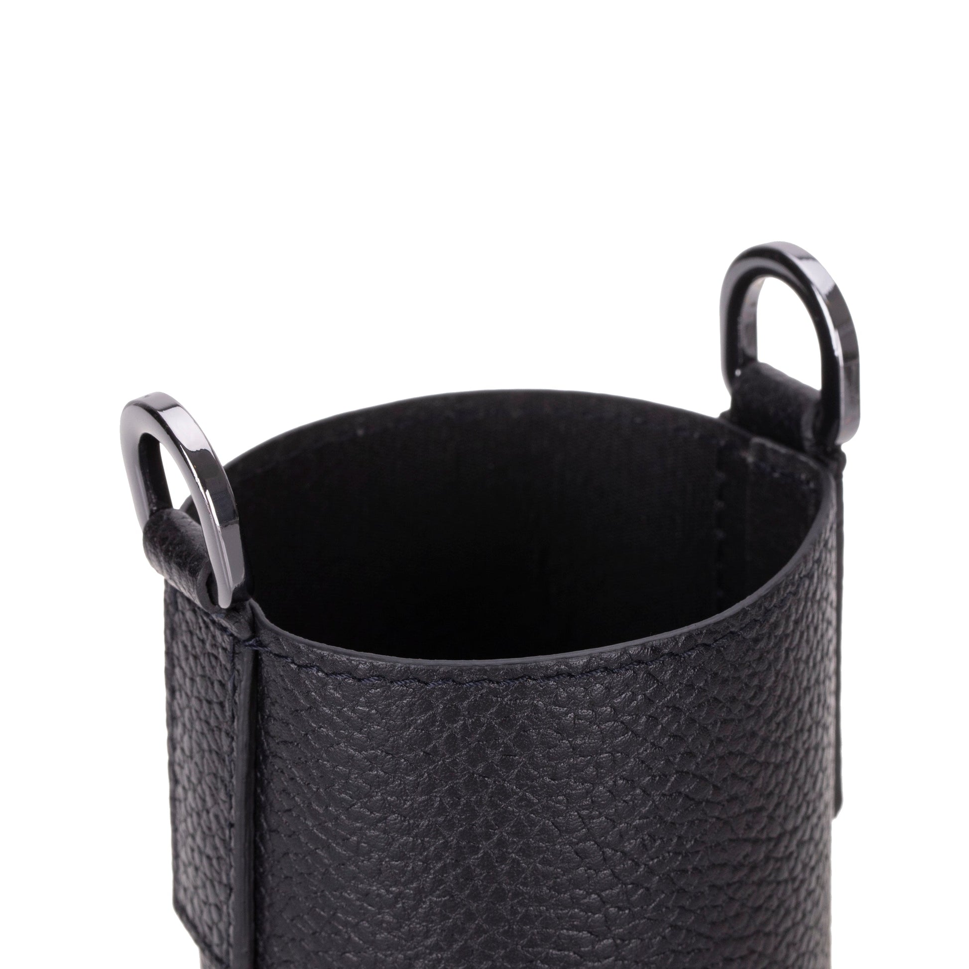 Leather Bottle Sleeve with Strap - The Stitched Cow