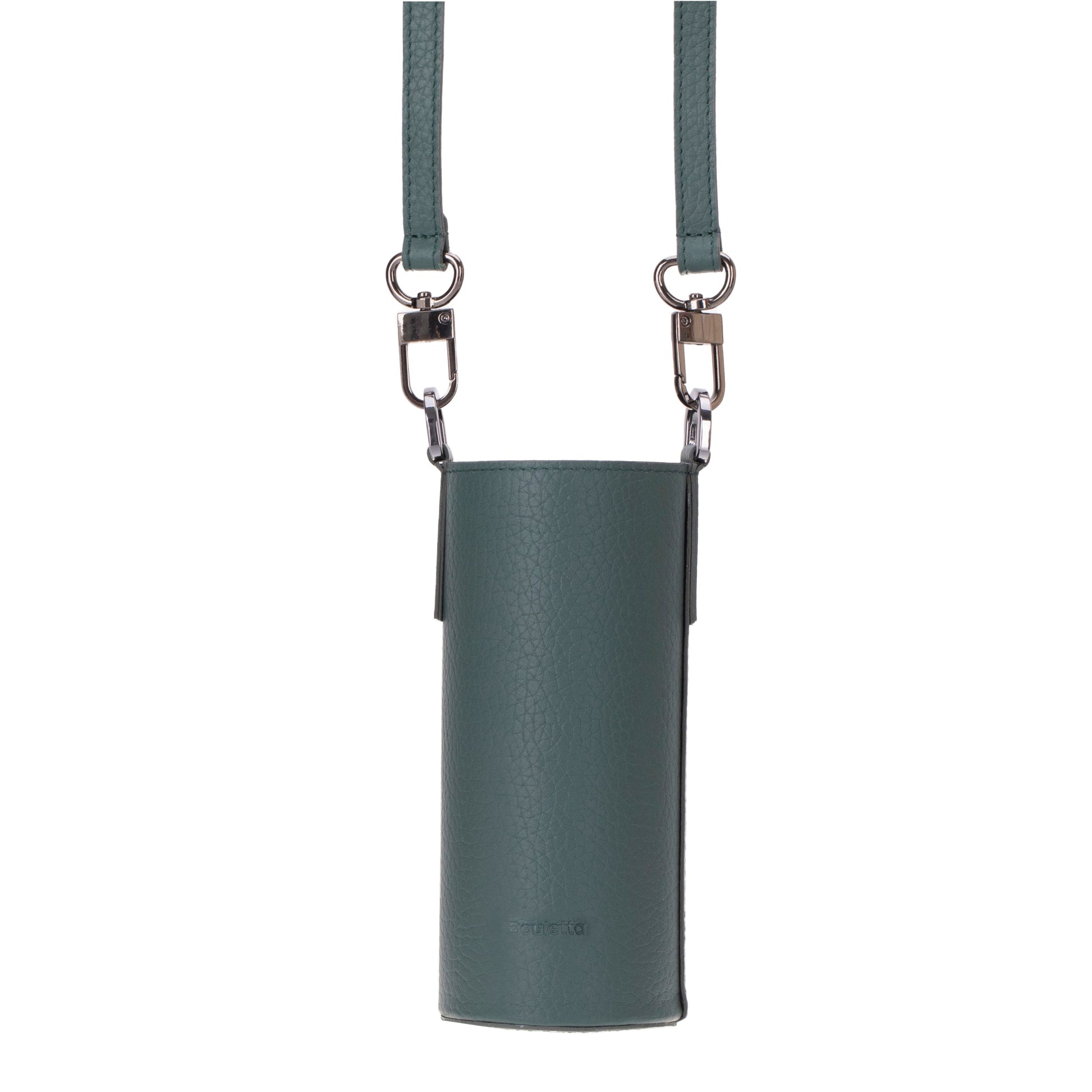 Leather Bottle Sleeve with Strap - The Stitched Cow