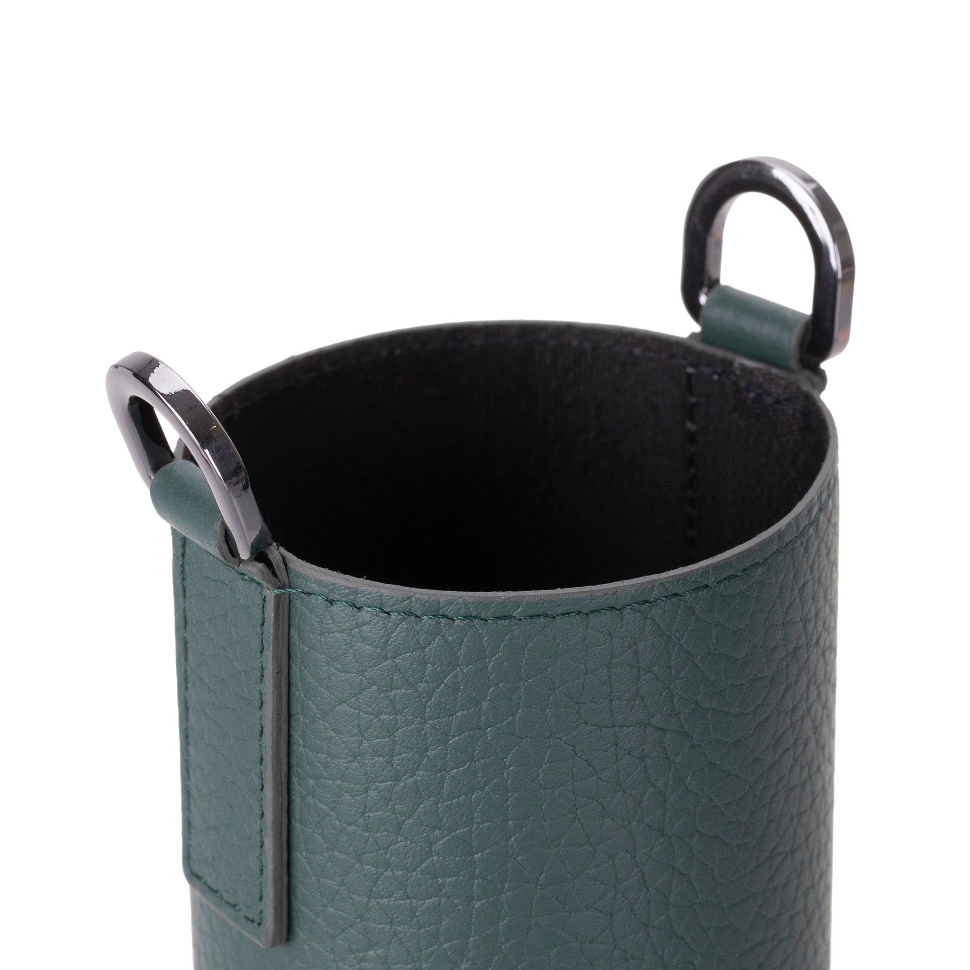 Leather Bottle Sleeve with Strap - The Stitched Cow