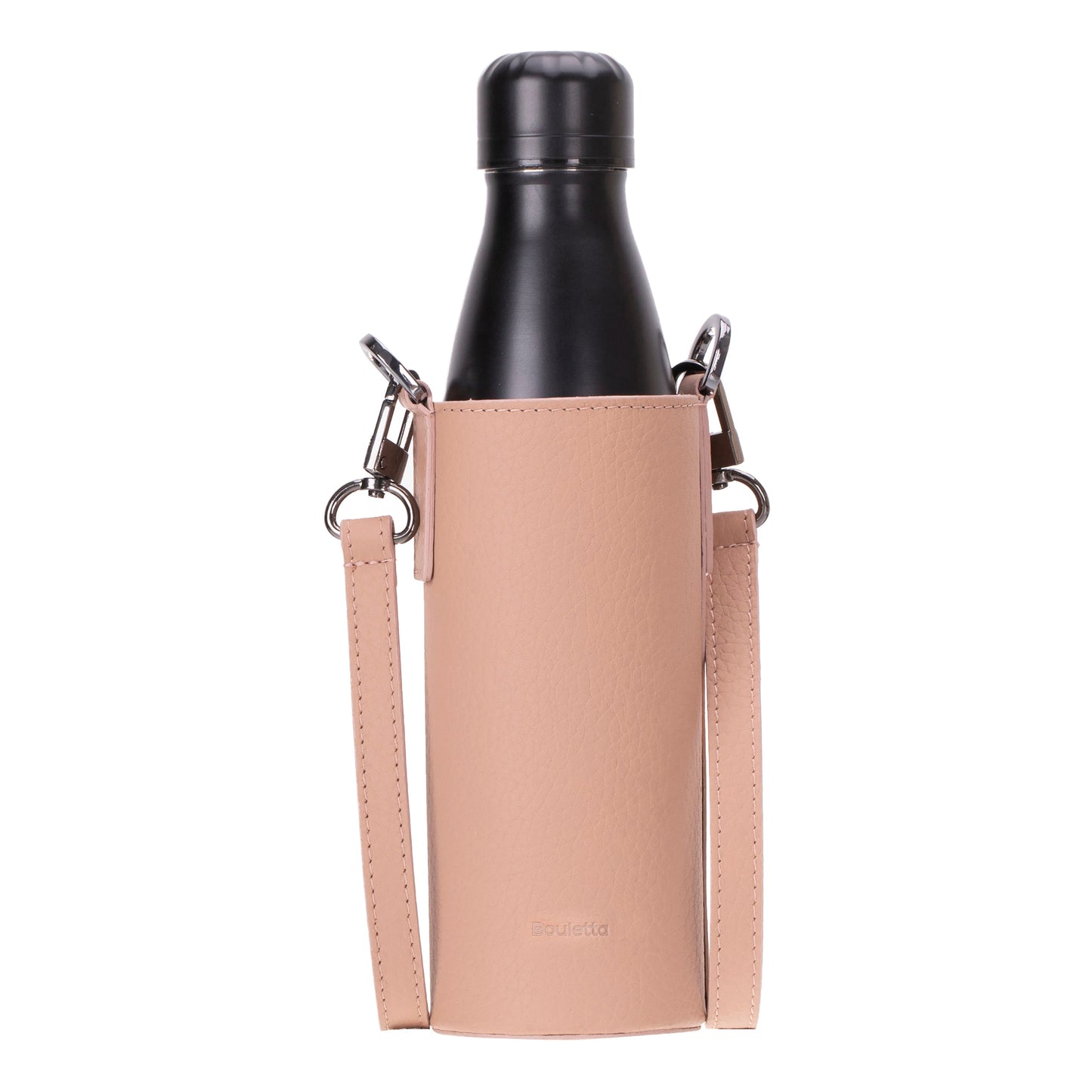 Leather Bottle Sleeve with Strap - The Stitched Cow