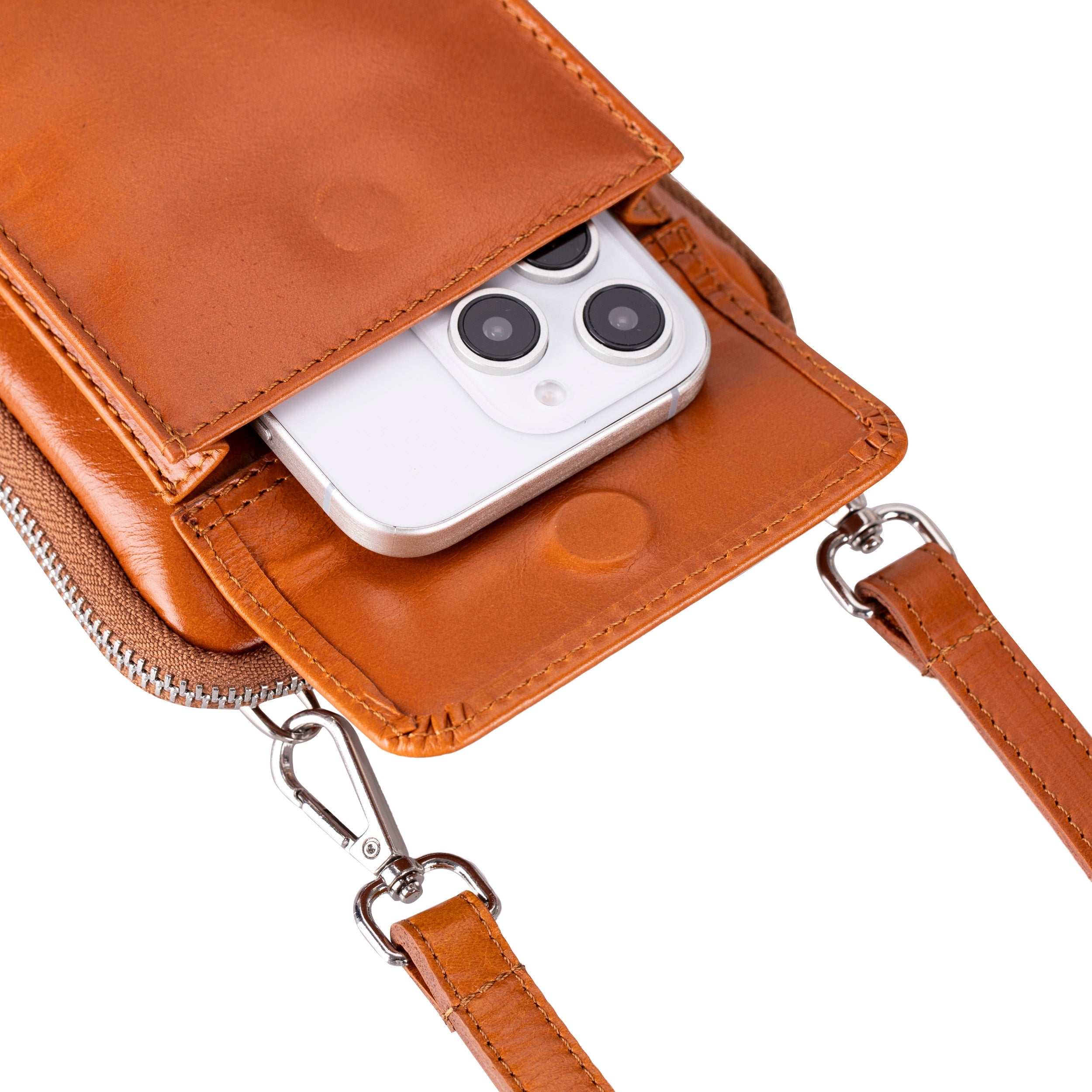 Nile Genuine Leather Crossbody Bag
