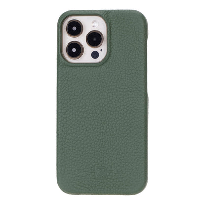 F360 iPhone 15 Series Full Genuine Leather Back Cover