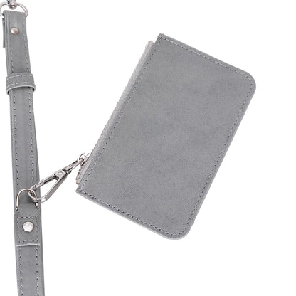 FlexGo Leather Phone Strap & Wallet Set – Clip-On Flex